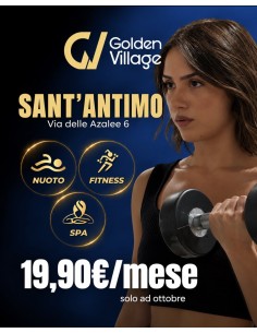 GOLDEN VILLAGE di Sant'Antimo - SILVER 12 mesi a 19.90€ al mese- 2 Accessi