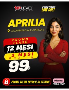 Aprilia -  ABB. OPEN - 12 Mesi + 3 mesi gratis a 99€ - Accessi illimitati