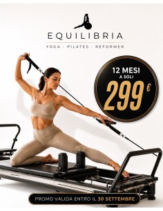 Prevendita Mercogliano -  12 mesi a 299€  - 2 ingressi a settimana (max 1 reformer)