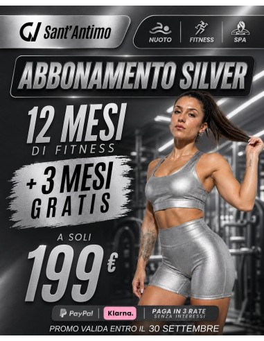 GOLDEN VILLAGE di Sant'Antimo - SILVER 12 mesi + 3 MESI GRATIS a 199€ - 2 Accessi