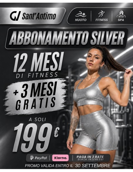 GOLDEN VILLAGE di Sant'Antimo - SILVER 12 mesi + 3 MESI GRATIS a 199€ - 2 Accessi