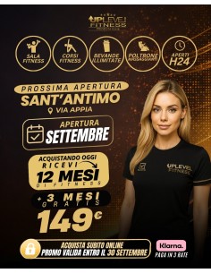 Prevendita Sant'Antimo 12 mesi + 3 mesi gratis 149€