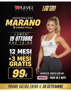 Prevendita Marano 12 mesi +3 Gratis 99€