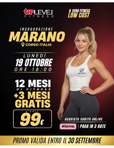 Prevendita Marano 12 mesi +3 Gratis 99€